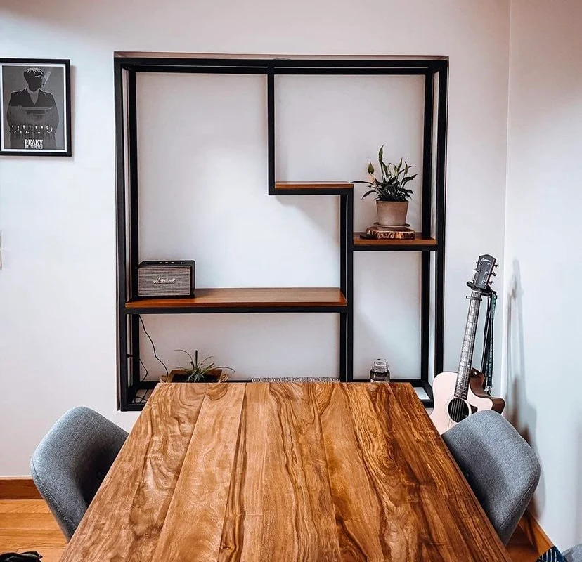 Étagère bois et métal sur mesure